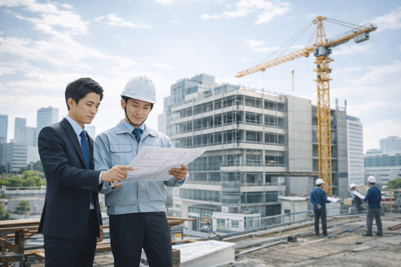 建築・施工関連サポートのイメージ